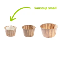 PortieCup Bruin Small - 35 ml - 1.25OZ - 5000 stuks