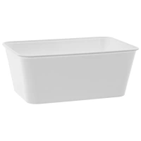 Magnetronbak PP 950ml - Wit - 170x115x70mm - 500 st/ds.