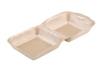 EPP Hamburgerbox Groot - 312x146x47mm - Champagne - 300 st/ds