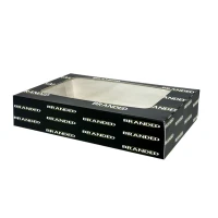 Sushi Box met venster bedrukken 240x150x50 (v.a. 5.000 st.)