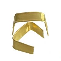 Sluitclips papier/staal - Goud - 45mm - 1.000 st/ds.