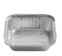 Aluminium schaal Rechthoekig 145x120x40mm - 1.000 st/ds.