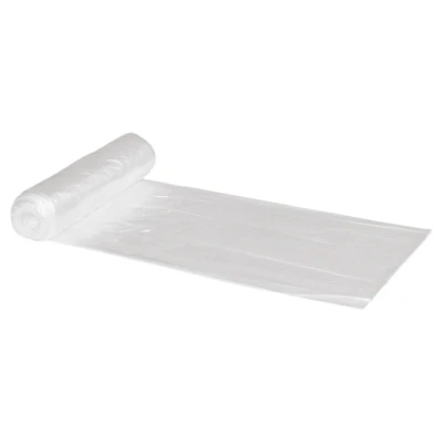 Pedaalemmerzakken transparant HDPE - 7mu - 50x50cm 20 liter - 1.600 zakken