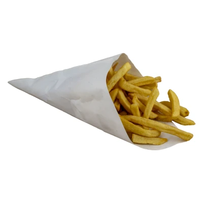 Patatzak - 125 gram - 19x19x27cm - wit - 1.000 st/ds