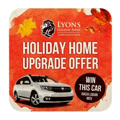 Bierviltjes bedrukken Vierkant 93mm (v.a. 500 st.)