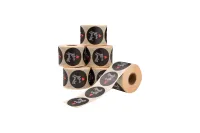 Sticker Made with love - 3000 st/ds.