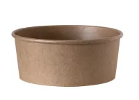 Pokébowl kraft saladebak 750 ml – Ronde bowl, karton, 300 st/ds.