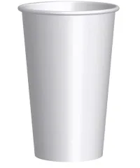Kartonnen Drinkbeker To Go Wit 400cc/16oz - 1.000 st/ds.