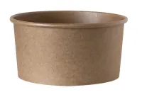 Pokébowl kraft saladebak 1000 ml – Ronde bowl, karton, 300 st/ds.