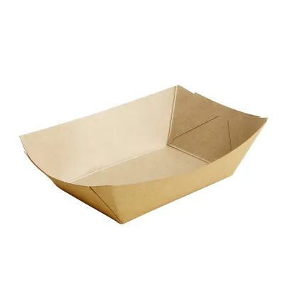 Kraft Snackbakjes Conisch/Medium 107x69mm - 1.000 st/ds.