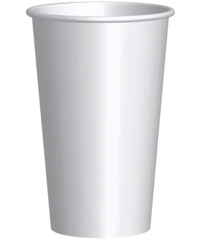 Kartonnen Drinkbeker To Go Wit 400cc/16oz - 1.000 st/ds.