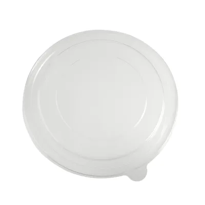 Lid Salad bowl Kraft Ø149mm rPET - 300 st/ds.